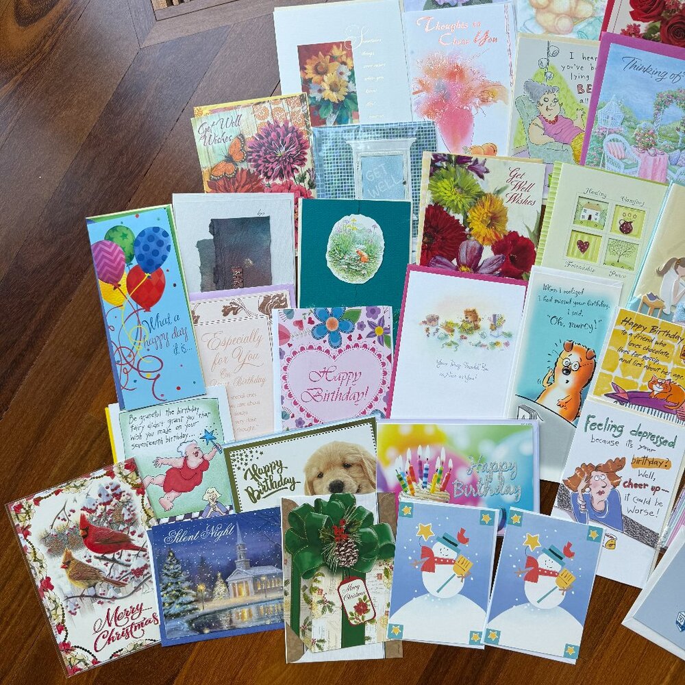 42 Assorted Greeting Cards - NEW - Picture 4 of 5